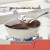 Wutuo 28cm Titanium Ceramic Non-stick Wok