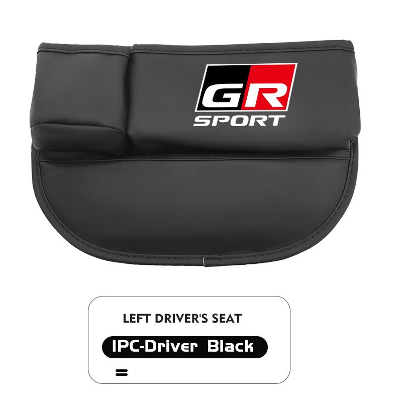 Car Seat Gap Storage Box Leather Organizer with Cup Holder For Toyota Crown GR GM Corolla YARIS Auris C-HR Hilux Vios Prius