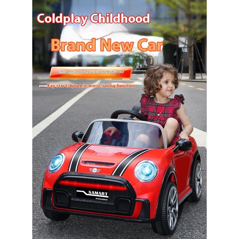 Children's Electric Car Four-wheel with Remote Control Swing Can Sit People Sports Car