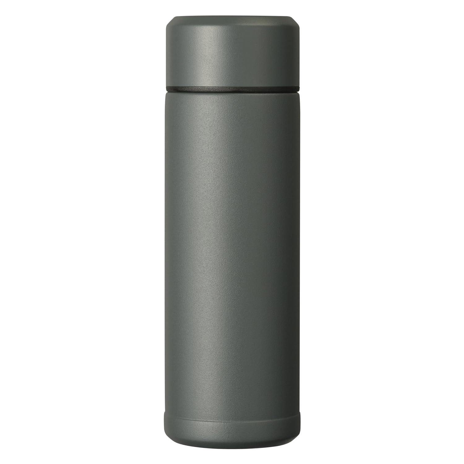 

Kyocera MB-06S DARK GRAY (GY) Stainless Steel Thermos Water Bottle, 180ml, for Men and Women, Keeps Drinks Cold and Hot, Vacuum Flask, Direct