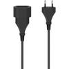 Power Cable - Hama - Extension Cord - 5 M - Euro Plug Male/female - Black