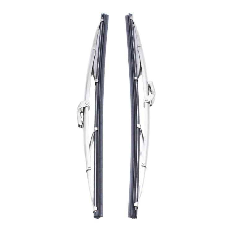 

1 Pair Windshield Windscreen Washer Wiper Blades Universal for Straight Arms Replacement 1