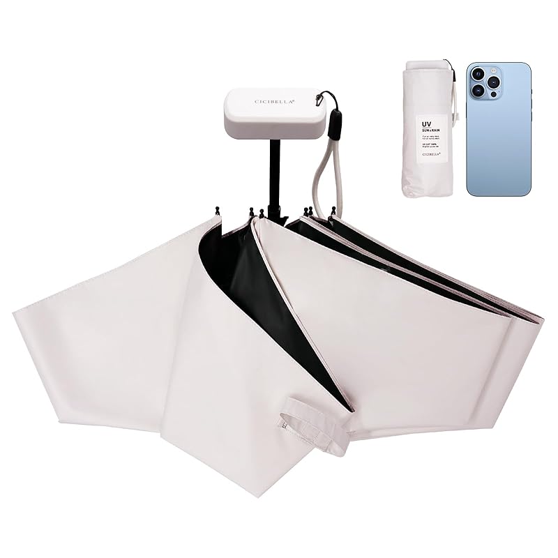 

parasol uv cut folding umbrella lightweight umbrella folding parasol UV blocking Wind resistant and water repellent For both rain and shine Convenient