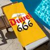 Coole Kunst Bier Mode D-Duvels Handtuch weich Strandtücher Reise schwimmen Pool Badehandtuch Fitnessstudio Spa Heimdekor Geschenk Urlaub
