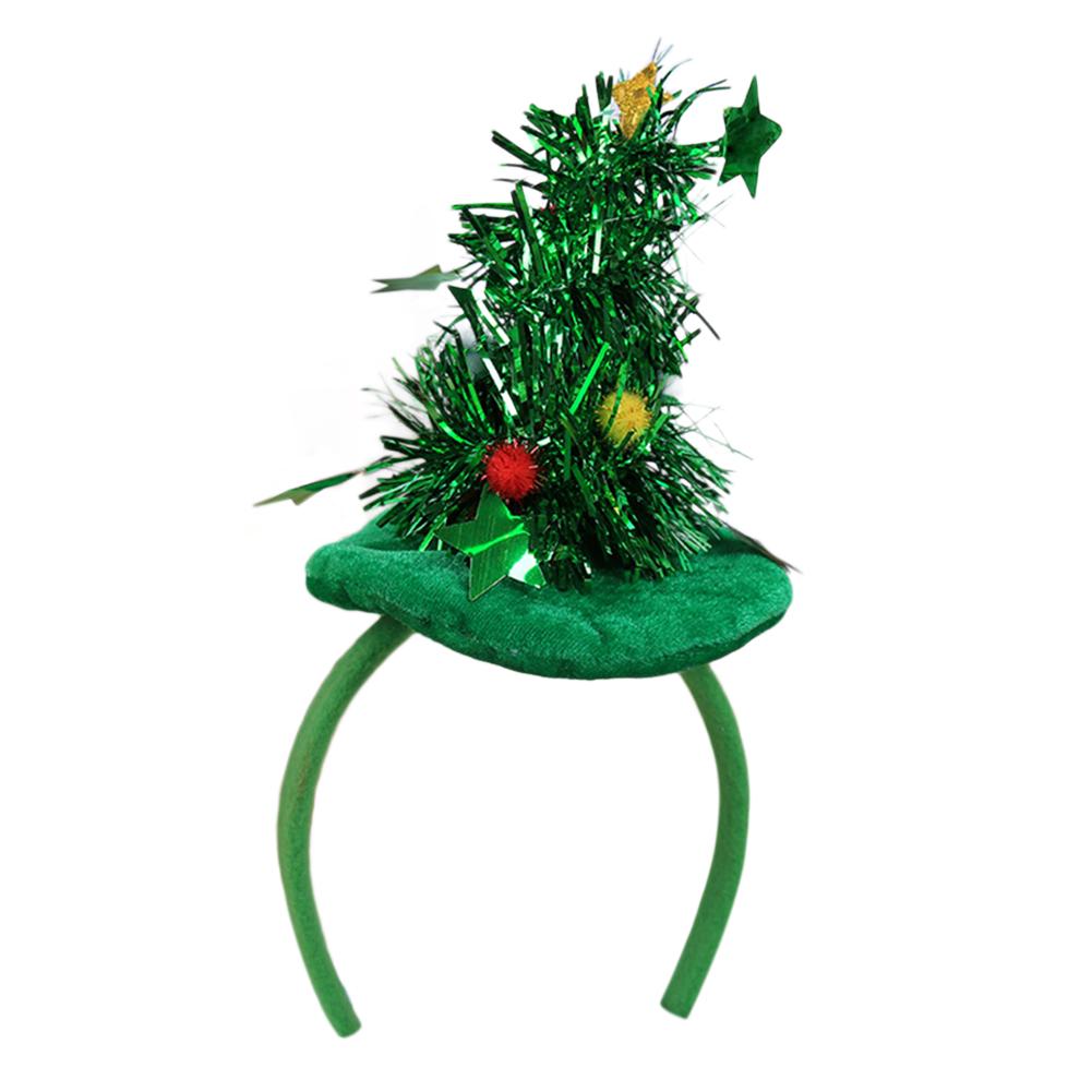 Fashion Christmas Tree Headband Perfect Decoration Headwear for Party Festival