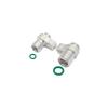 A/C Compressor Adapter Fittings Direct Replacement For Denso 10S17F & 10S20F Kit