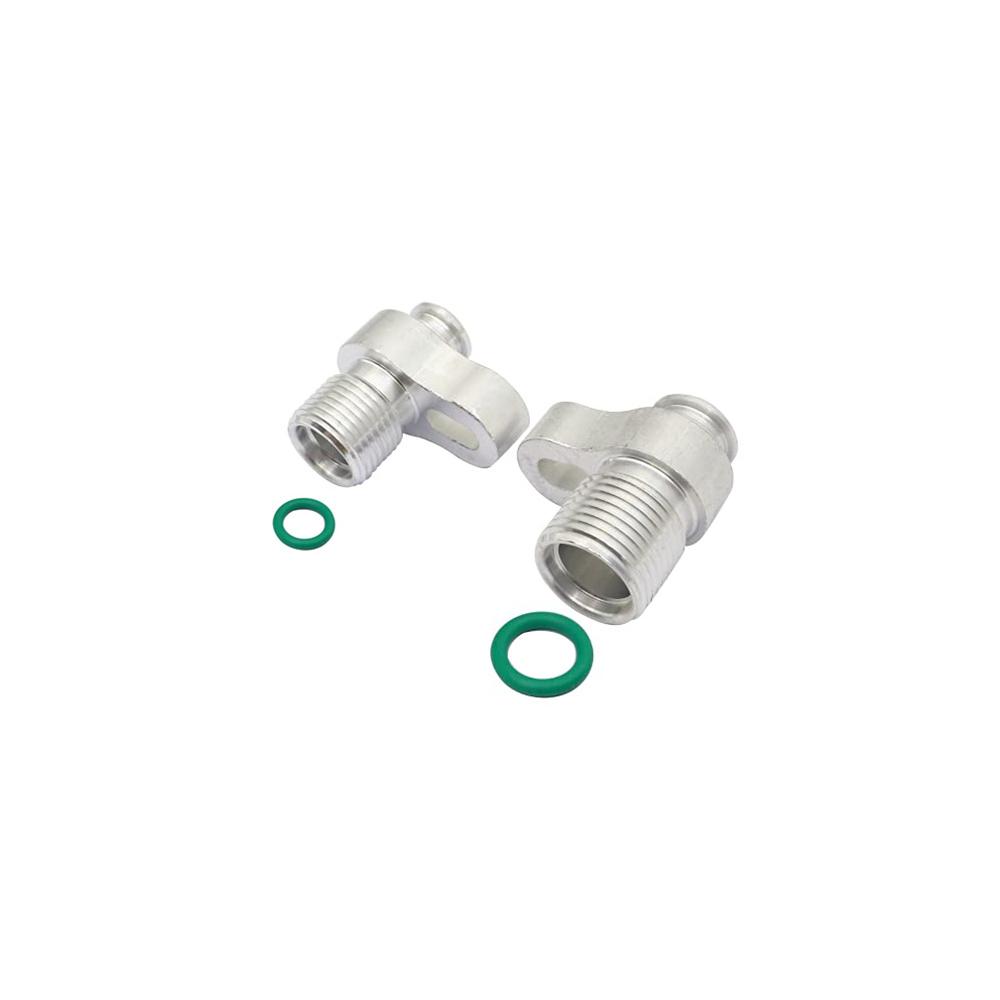 A/C Compressor Adapter Fittings Direct Replacement For Denso 10S17F & 10S20F Kit