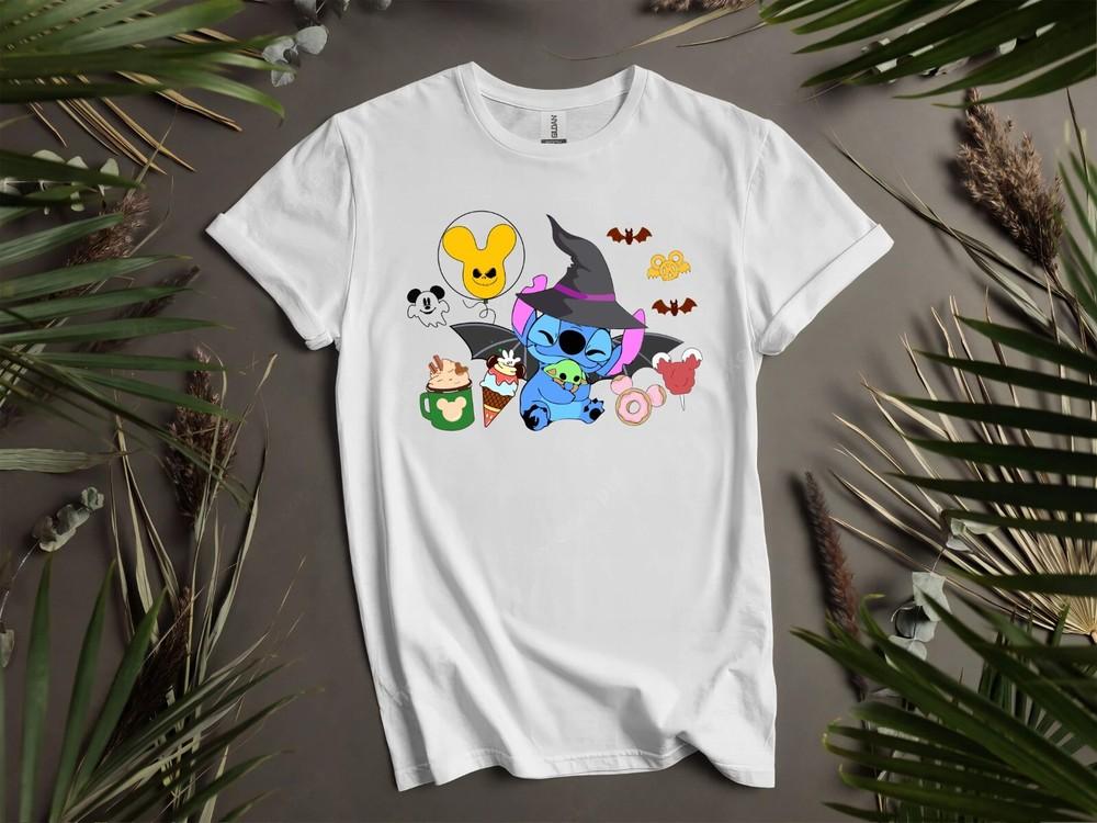 

Stitch Halloween Party Cosplay T-shirt T shirt Men Women Unisex Tshirt K928 2XL