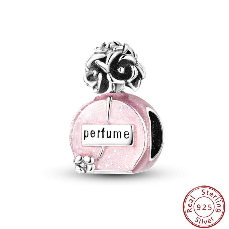 Copper Perfume Bottle High Heels Princess Dress Fashion Romantic Charms Beads 3Mm Diy Fine Jewelry Making