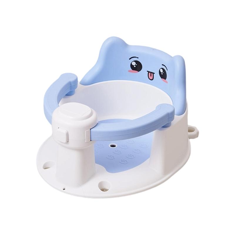 Easy To Remove Bathtub Seats Infant Bathtub Seat Baby Bath Seat for Sit-Up Bathing Provides Backrest Support for Baby