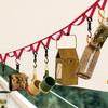 Polyester Travel Camping Lanyard With Lots Of Rings For Hanging Accessories Length Adjustable Hanger