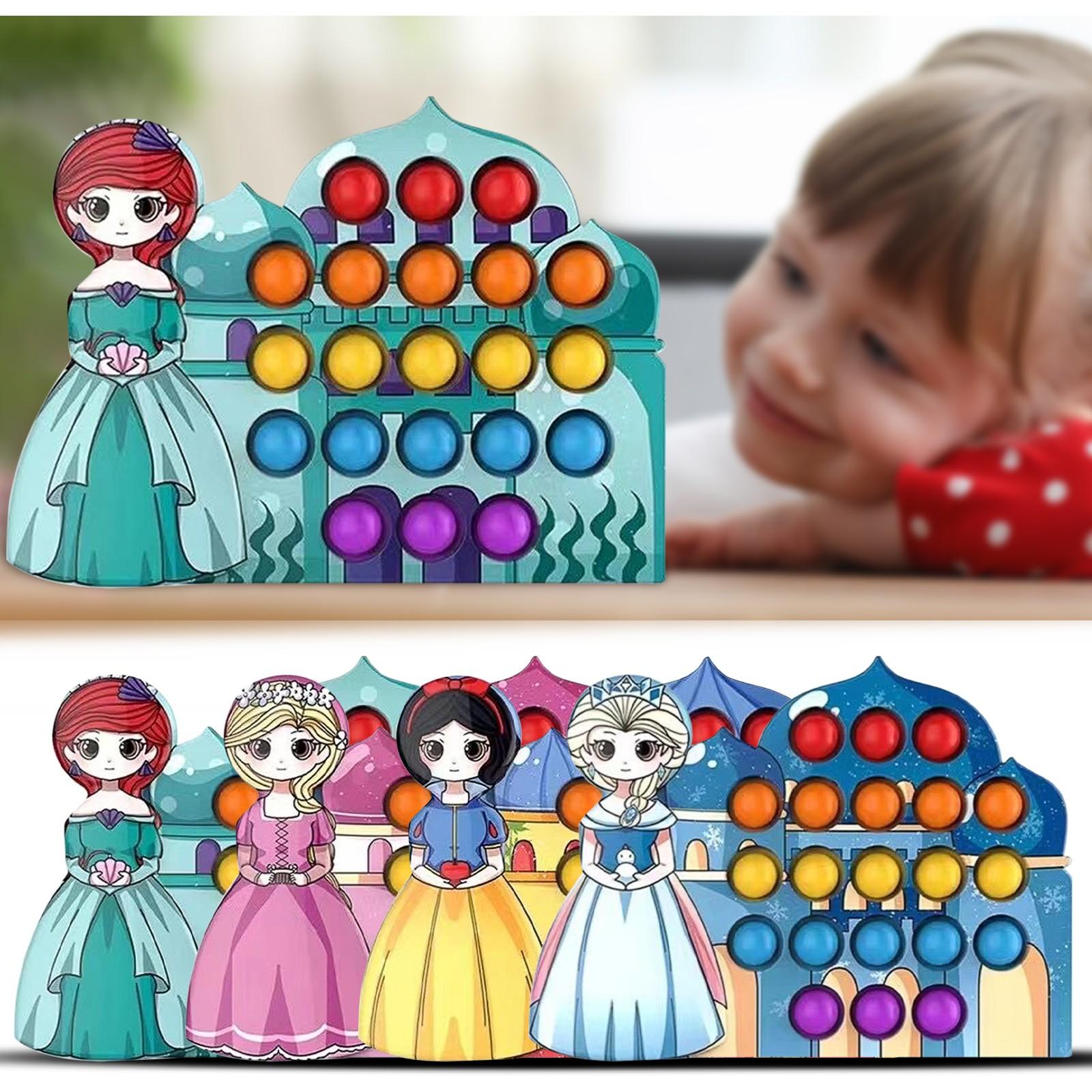 

Силиконовая настольная игрушка-головоломка для сенсорной декомпрессии One Size