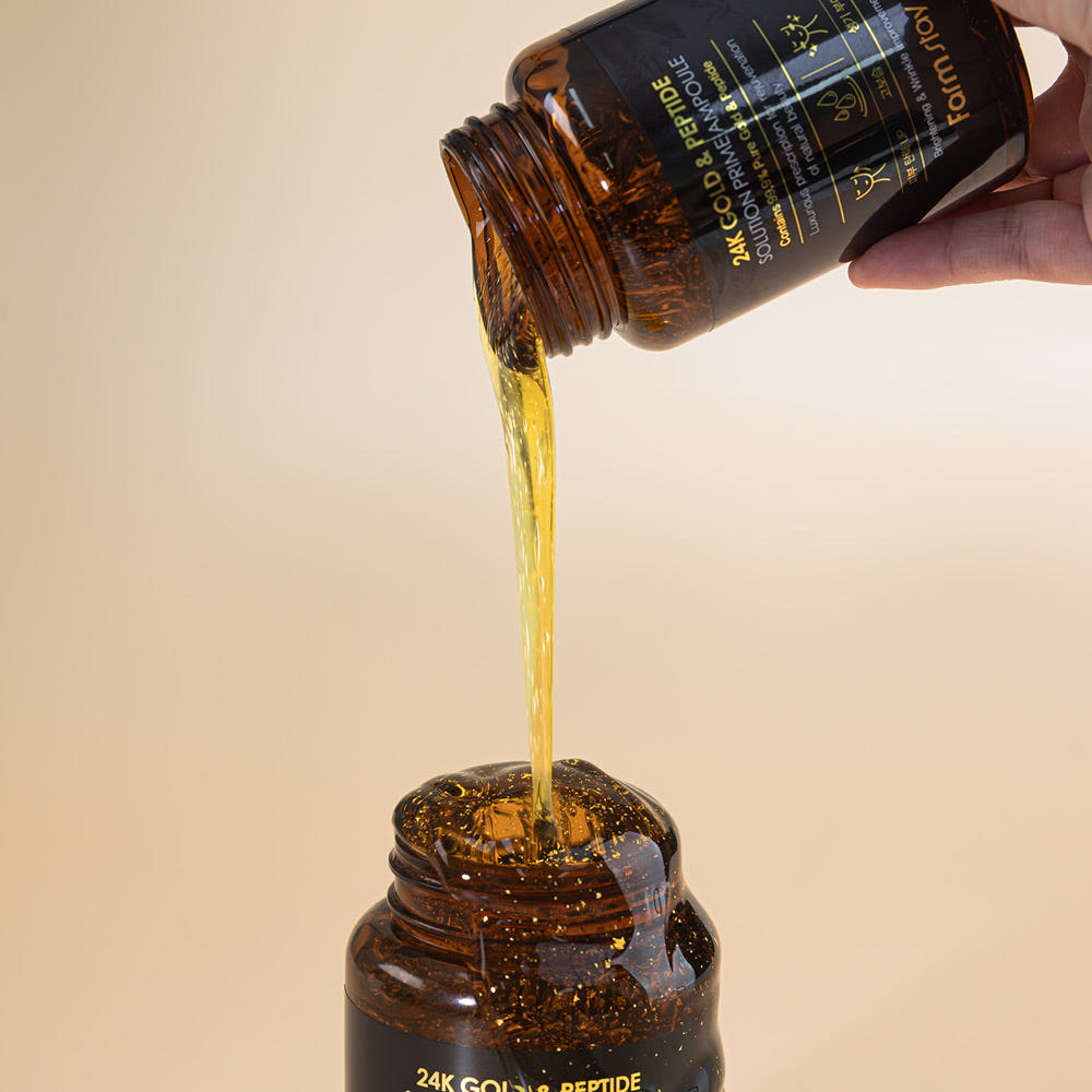 Farmstay 24K Gold & Peptide Solution Prime Ampulle 250ml