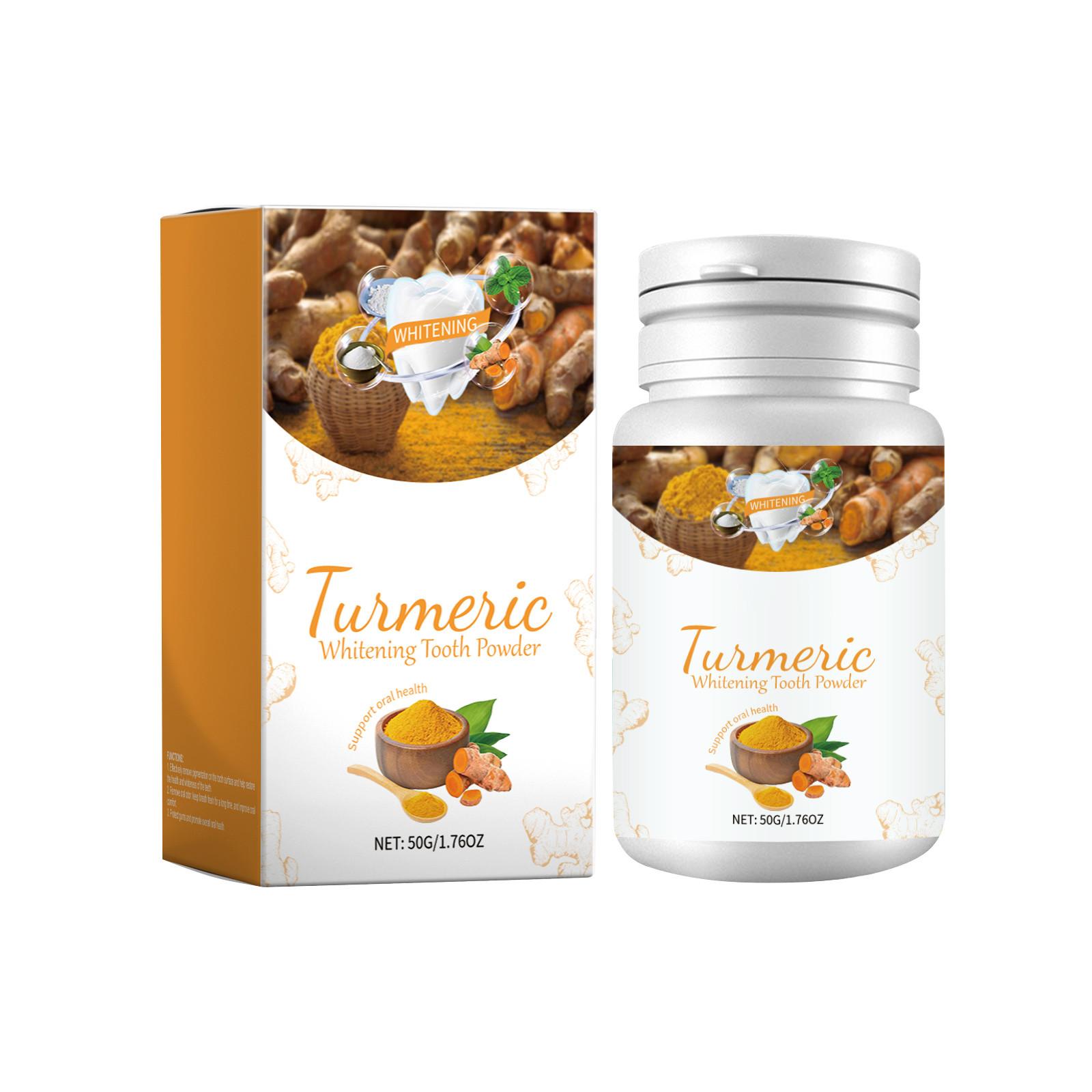

Зубной порошок Curcuma Whitening Tooth PowderОтбеливание зубовЧувствительность зубовПигментацияОсвежает дыханиеУстраняет запахиЗащищает десныУлучшает здоровье полости рта50 г One Size