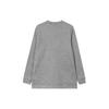 Nike Sweatshirts Men's Gray Crew Neck Moderate Regular CU7272-063