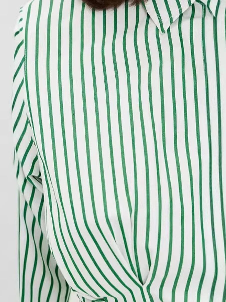 New TK Style Striped Cardigan Fashion Women's Dress