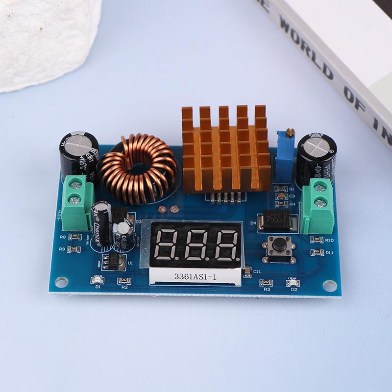 Xh-M411 Dc 3V-35V To Dc 5V-45V Boost Converter Module Voltage Regulator Adjustable Step Up Voltmeter Digital Display Module