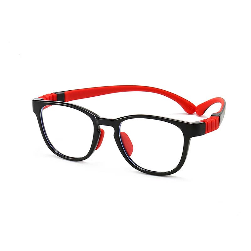 54905 Children Silicone Anti-Blue Light Glasses Flexible Removable Sport Eyeglasses Frame Girls Boys Mobile Phone Glasses