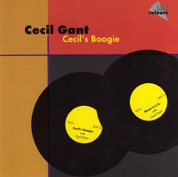 

CD CECIL GANT - Cecil`s Boogie 8747492 da music Germany Jazz Used