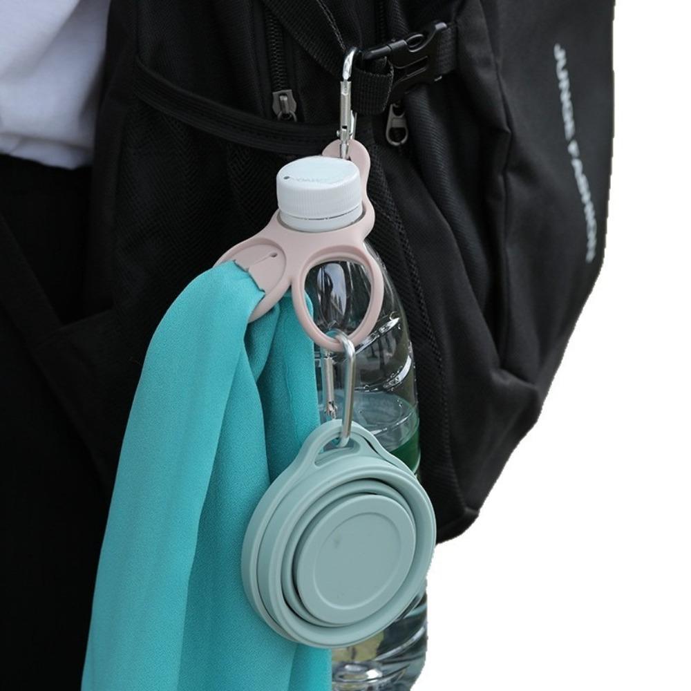 Silicone Water Bottle Buckle Water Bottle Holder Multifunctional Water Bottle Hanging Buckle for Outdoor Activities