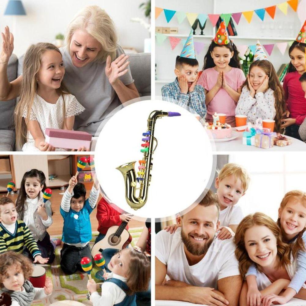 Cu Sunet Instrument Muzical Jucărie 8 Tonuri Mini Saxofon Jucărie Copii Saxofon Jucărie Copii Cadou