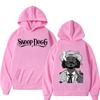 Rapper Snoop Dogg Graphic Hoodie Men's Hip Hop Fashion Style Funny Hoodies Unisex Oversized Sweatshirt