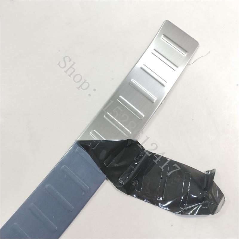 For BMW X1 E84 2009 2010 2011 2012~2015 Stainless Steel Door Rear Bumper Protector Sill Trunk Tread Plate Trim Car Accessories