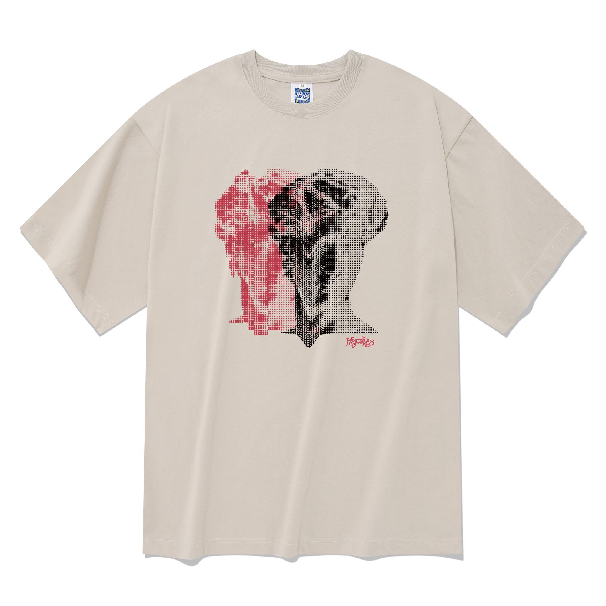 Radineo Twins Short Sleeve T-Shirt Beige L