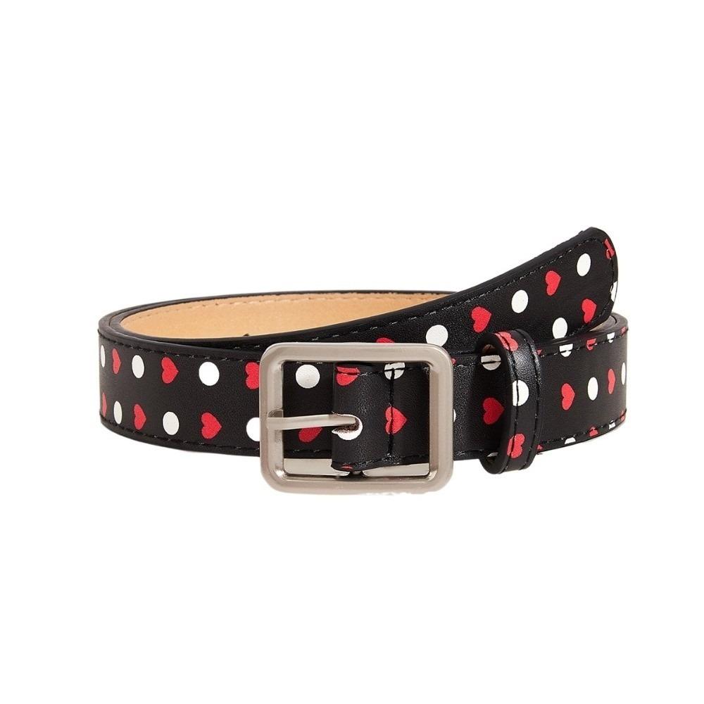 

Fashion Vintage Polk Dot Women Belts Y2K Girls Pin Buckle Belt Waistband Jeans Belts PU Leather Waist Strap Gift