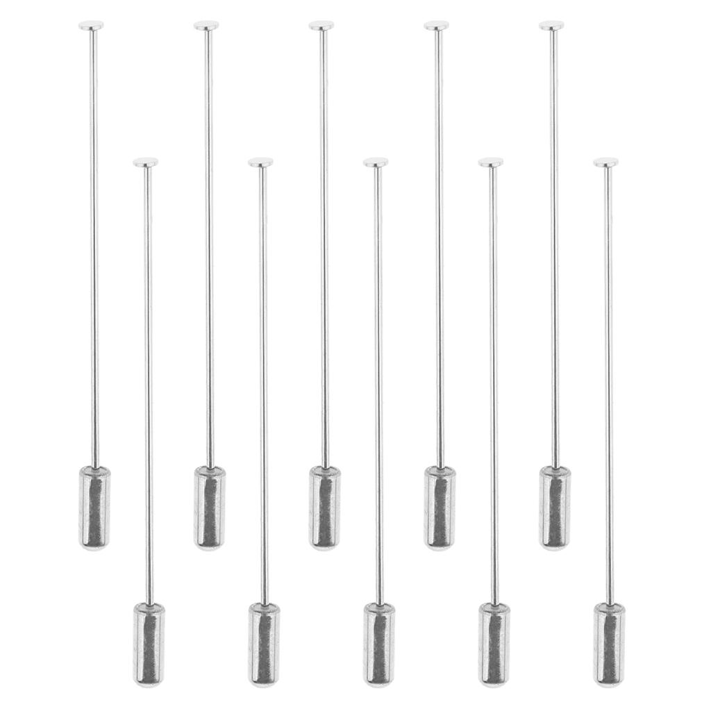 20 Pieces Copper Silver Long Pin DIY Scarf Collar Lapel Find