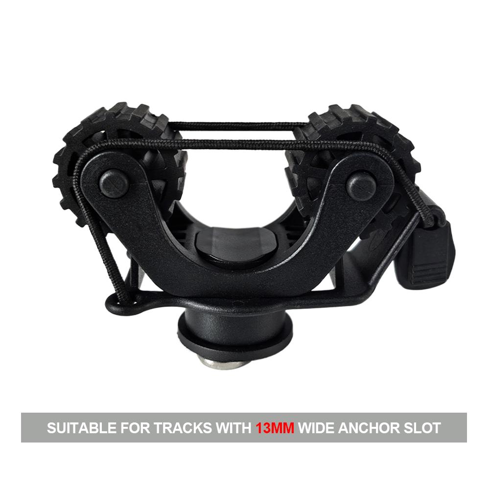 Kayak Paddle Holder Kayak Track Mount for Holding Standard Paddle Oar Holder Kayak Rail For Fishing Rod Accessories