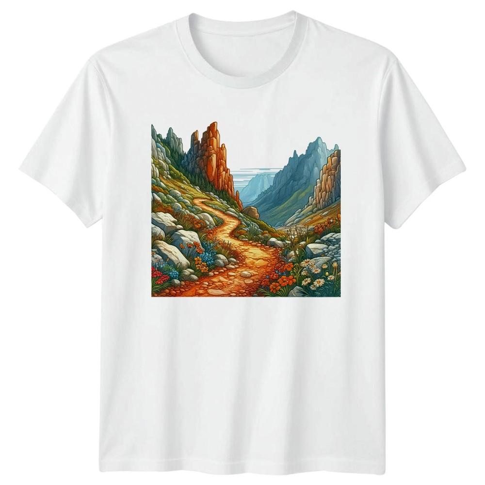 Mountain Trail TShirt Mountain Trail Hiking Christmas Gift For Him And Her S