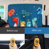 Children's Sunshade Magnetic Car Side Window Sun Protection and Heat Insulation Curtain Cartoon Cute Sun Protection Blinds