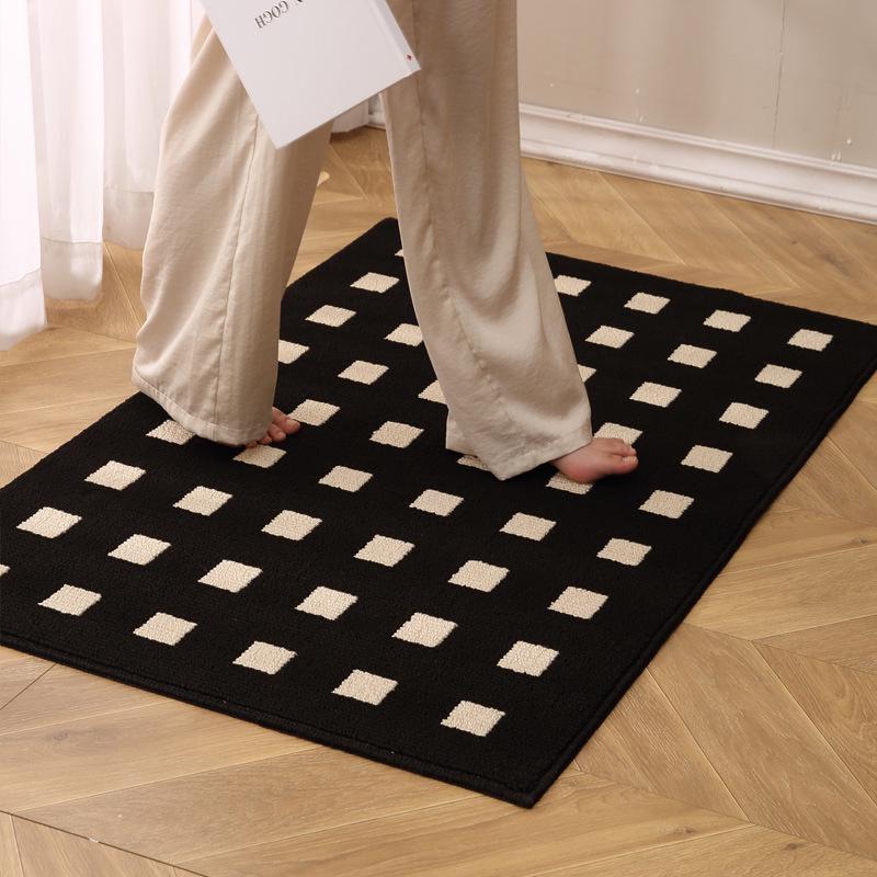 Elegant Retro Non-slip Door Mat - Wear-resistant, Cuttable Polypropylene