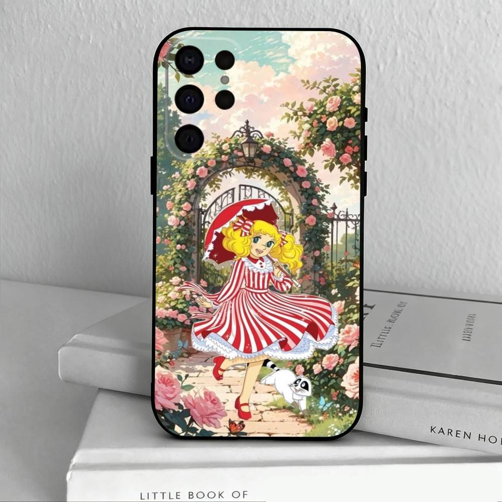 Sweet C-Candy C-Candy TV Series Phone Case For Samsung S25,S24,S21,S22,S23,S30,Ultra,S20,Plus,Others Soft Black Case