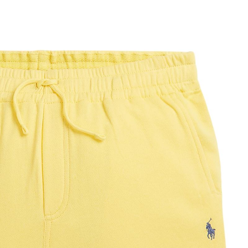 Polo Ralph Lauren Ss24 Logo Embroidered Digital Print Lace-Up Shorts Kids Shorts Yellow CWPOSHOYBQ20149-730