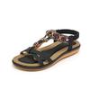 New Summer Pomisia Rhinestone Casual Seaside Beach Flat Sandals