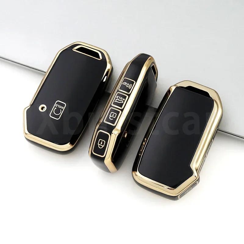 5 Buttons Tpu Auto Key Fob Cover Case Housing Remote Fit For Kia Sportage R Gt Stinger Sorento Ceed Cerato Forte Niro Soul Telluride Keyless