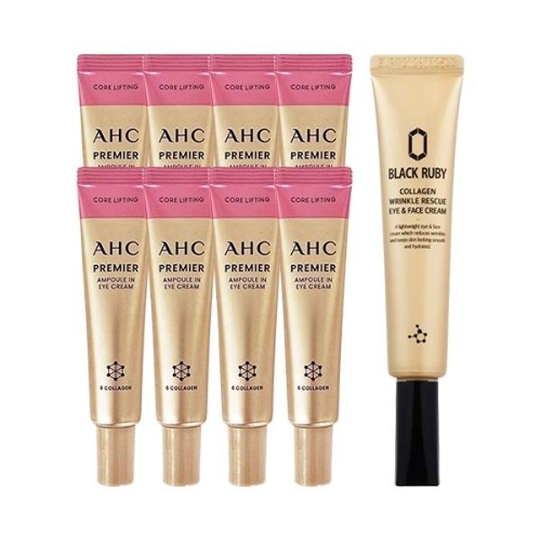 AHC Eye Cream Season 12 12ml x8 + BLACK RUBY Collagen Eye Cream 30ml_23562833_587795