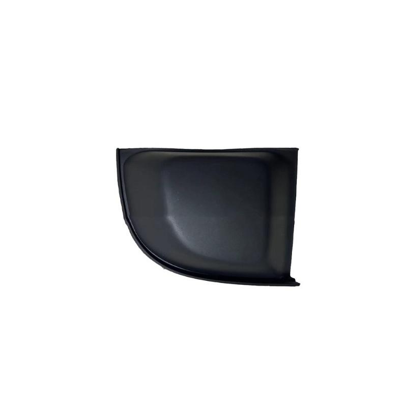 For Fiat 500 2007-2015 Front Bumper Trim Strip Left & Right Side Cover Plate Direct Snap-On Installation Exterior Bumper Molding Guard