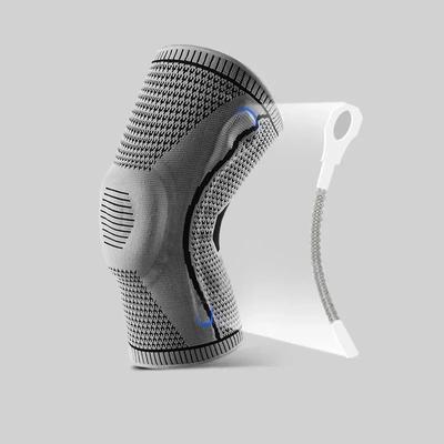 Rodillera Completa de Silicona con Correa Soporte Medial para Rótula Dropshipping Compresión Protección Almohadillas Deportivas Correr Baloncesto