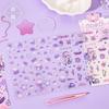 10Pcs Cute Cartoon Anime Princess Character Sticker Pack Lovely Girl Figure Decor Stickers For DIY Scrapbook Journal Album Craft