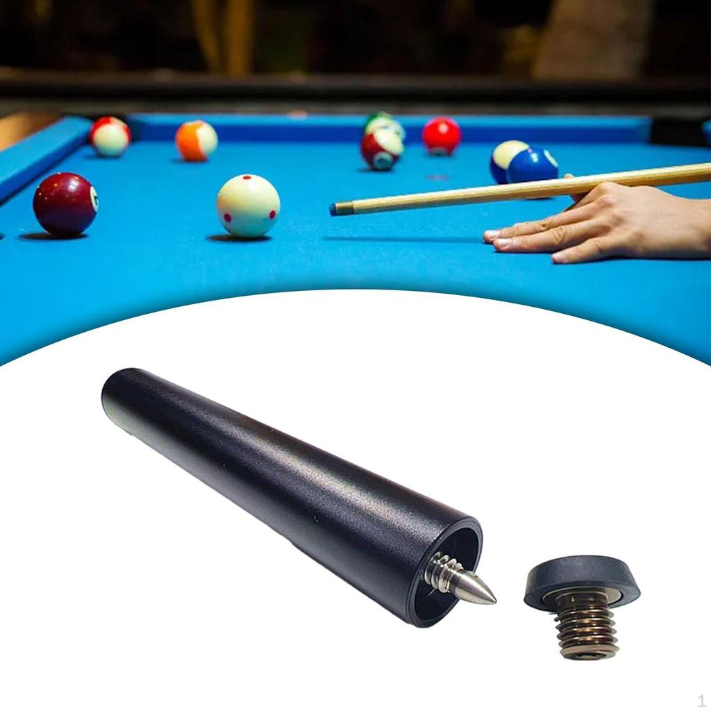 Pool Queue Extender Billard Snooker Verlängerung 20 cm Lange Werkzeug Starke Leichte Ende
