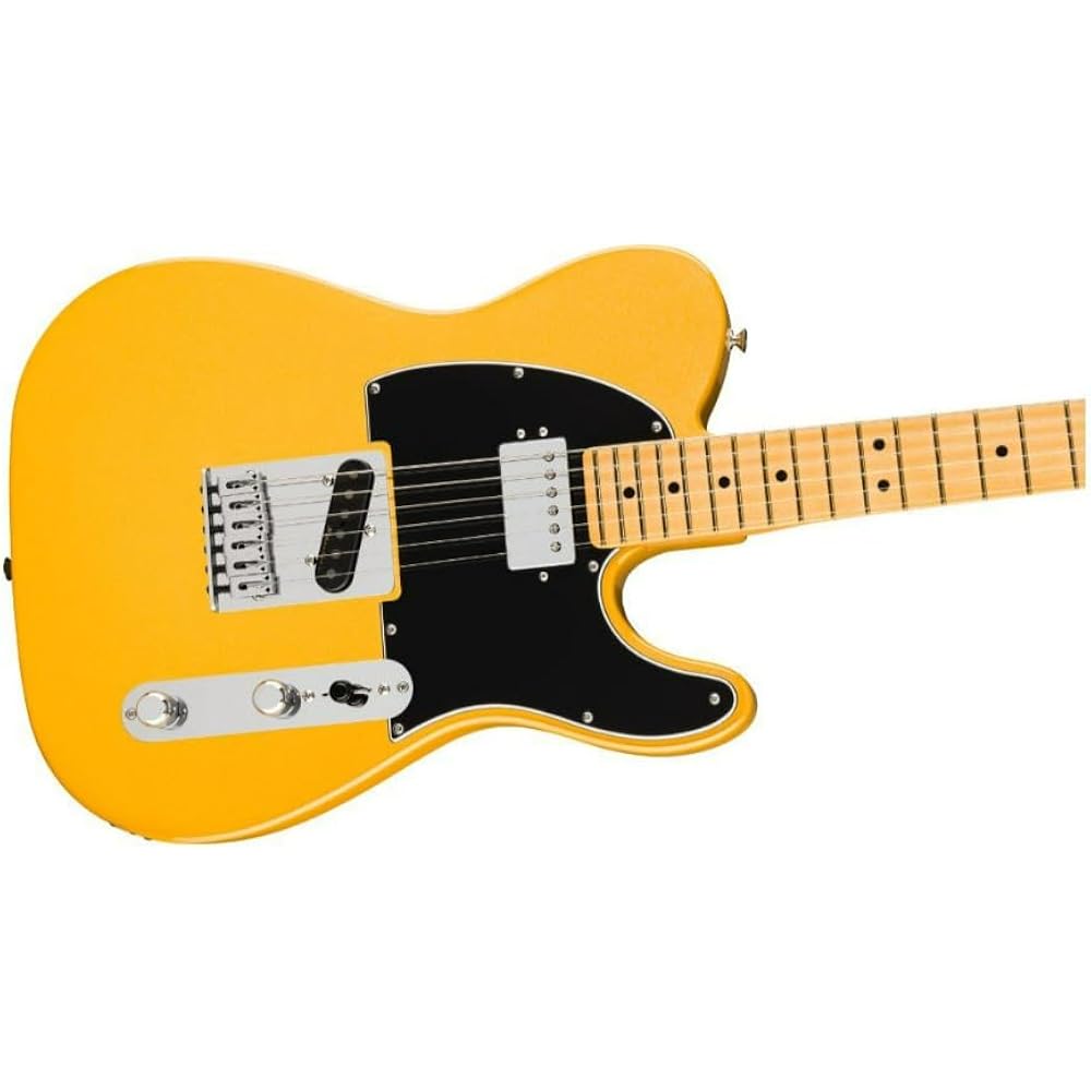 Fender Electric Guitar Player II Modified Telecaster® SH, Maple Fingerboard, Sunshine Yellow With...