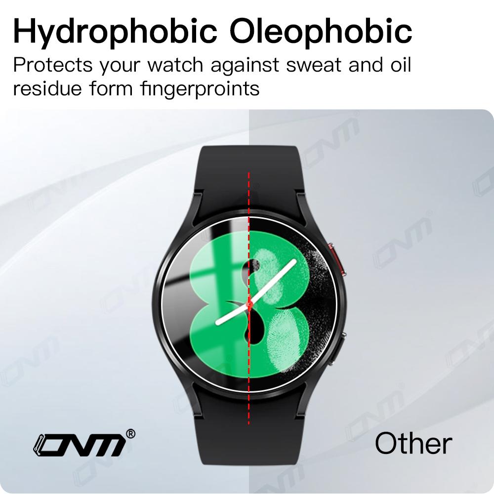 9H Tempered Glass for Samsung Galaxy Watch 7/6/5/4 40/44mm Classic 43/47mm Pro Screen Protector Anti-scratch Film Accessories