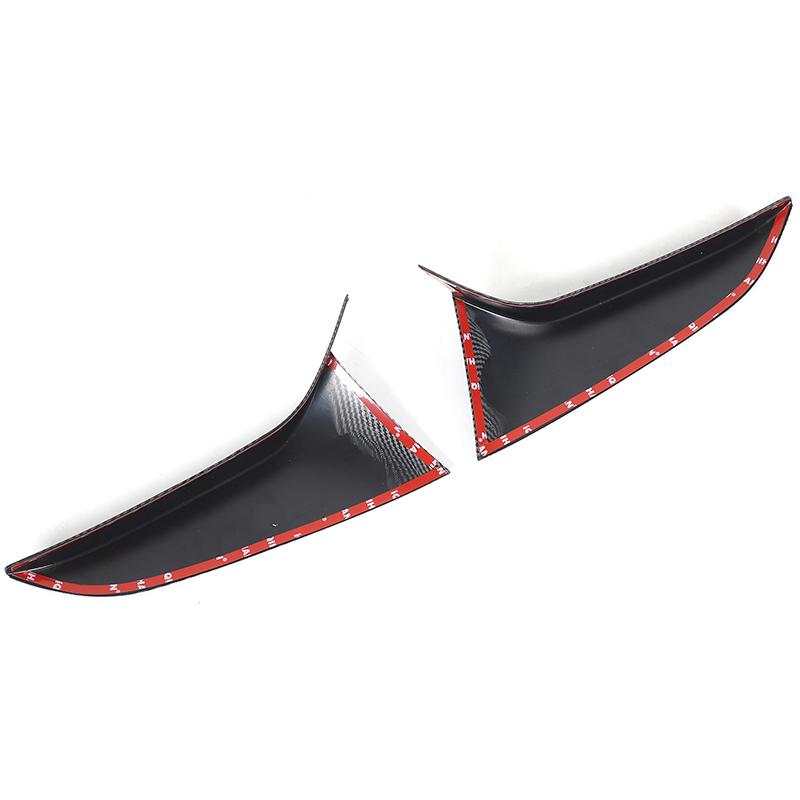 ABS Carbon fiber For Subaru Crosstrek 2026 2026 Car Rear Window Glass C-pillar Decorative Panel Sticker Car Exterior Accessories