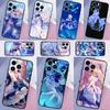 Genshin Impact Sangonomiya Kokomi Phone Case For iPhone 16 15 14 12 11 13 Pro Max 12 13 Mini XR 15 16 Plus 16e Cover Shell