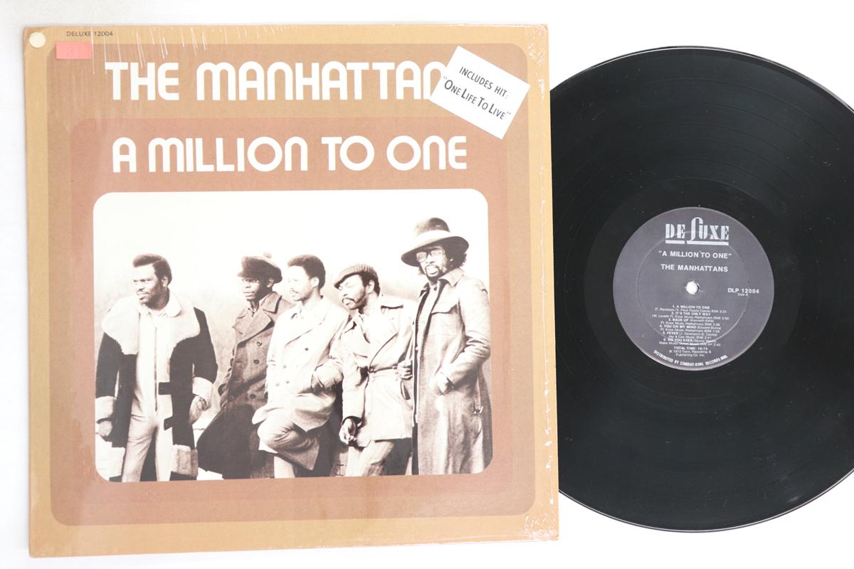 

Виниловая пластинка MANHATTANS A Million To One DLP12004 DELUXE 1972 США SoulFunk Б/у
