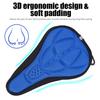   3D Mountain   Road Bike Breathable Soft Seat Saddle Cover (Black)