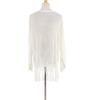 European & American Tassel Beach Cover-Up: Hollow Knit Swimsuit Outerwear, Sun Protection for Seaside Vacations